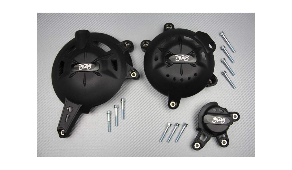 Engine Cover Protection Set For Kawasaki ER6 Z650 Ninja Versys