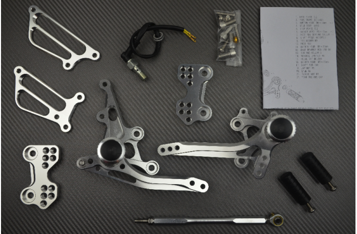 Rearsets SUZUKI GSXR 600 / 750 / 1000 / SV / SVS 650 / 1000 2003 - 2013