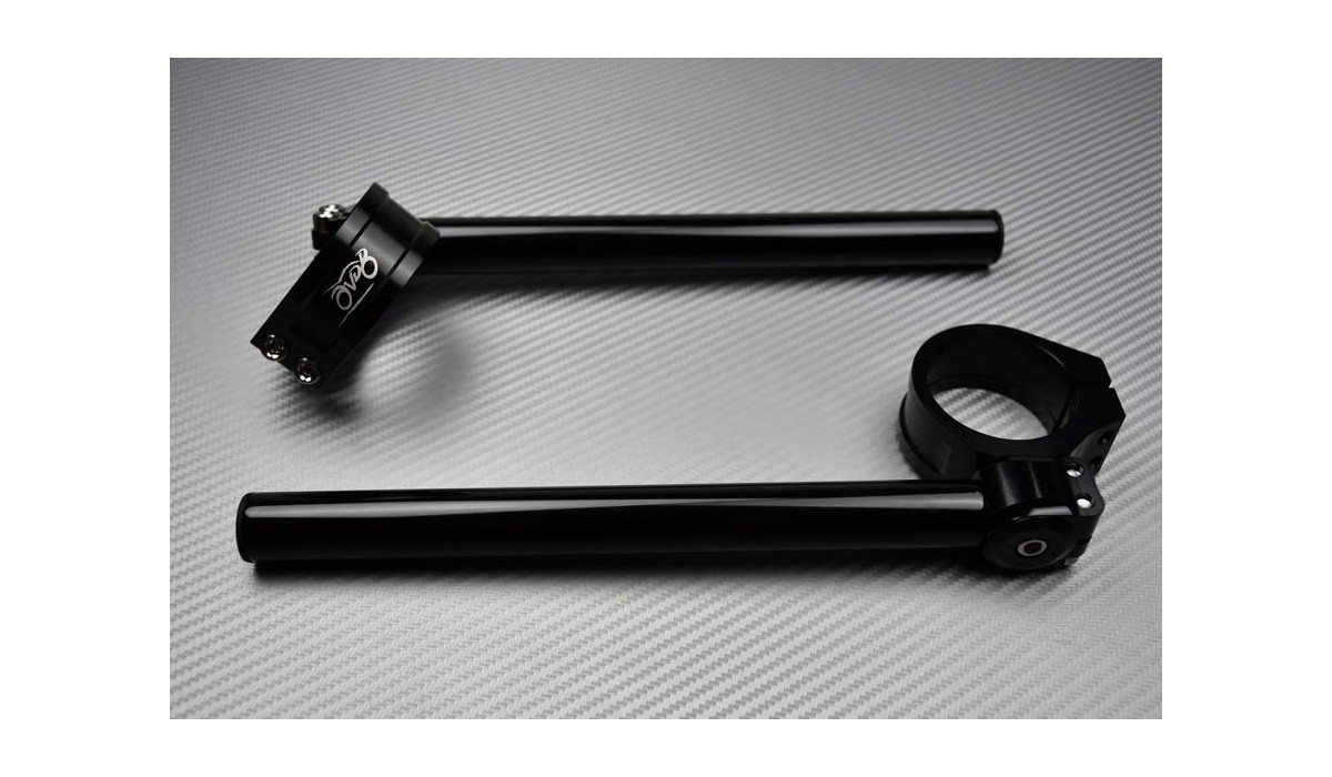360° Adjustable AVDB Clip Ons handlebars 54mm 7 Colors BUELL X1 LIGHTNING - Picture 1 of 63