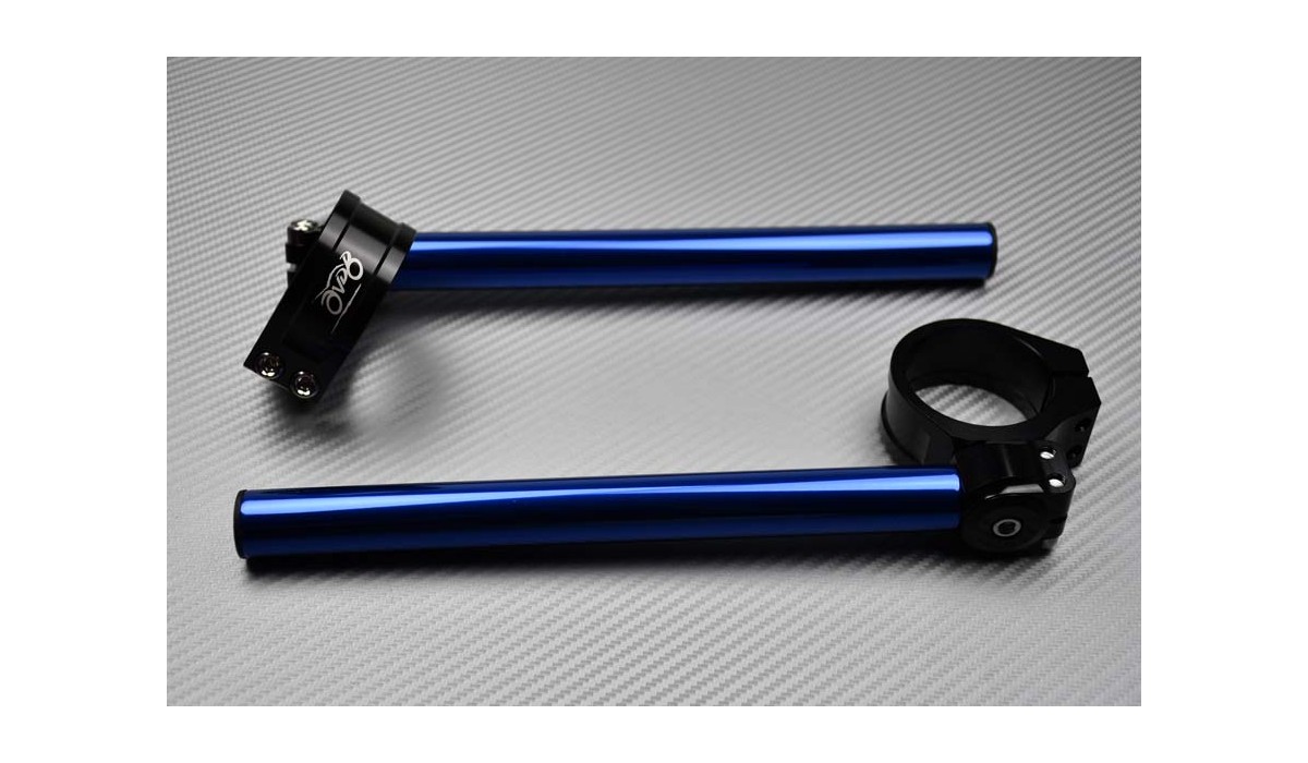 360° Adjustable AVDB Clip Ons handlebars 54mm 7 Colors BUELL X1 LIGHTNING - Picture 28 of 63