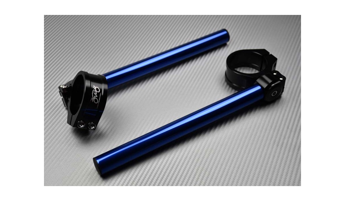 360° Adjustable AVDB Clip Ons handlebars 54mm 7 Colors BUELL X1 LIGHTNING - Picture 29 of 63