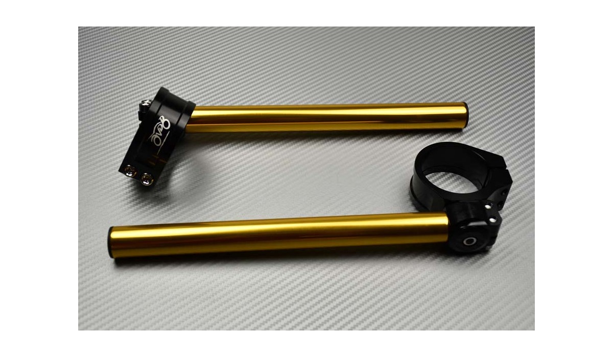 360° Adjustable AVDB Clip Ons handlebars 54mm 7 Colors BUELL X1 LIGHTNING - Picture 19 of 63