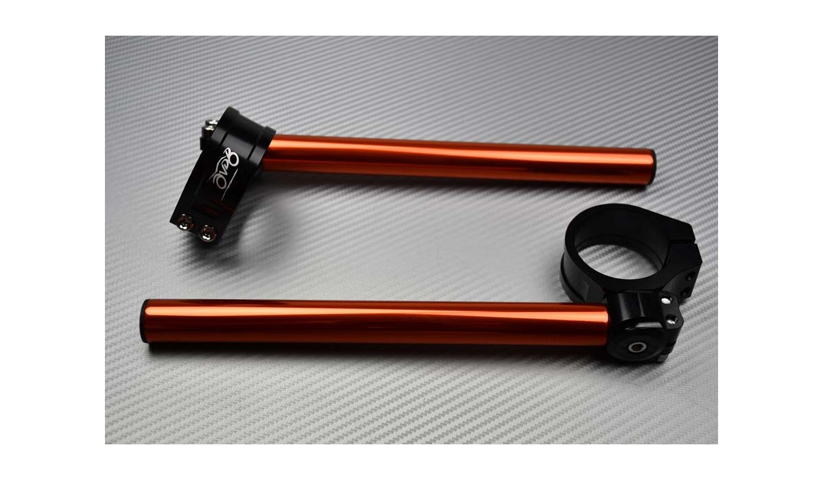 360° Adjustable AVDB Clip Ons handlebars 54mm 7 Colors BUELL X1 LIGHTNING - Picture 46 of 63