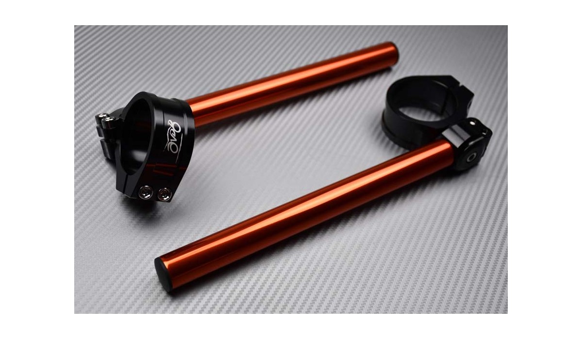 360° Adjustable AVDB Clip Ons handlebars 54mm 7 Colors BUELL X1 LIGHTNING - Picture 47 of 63
