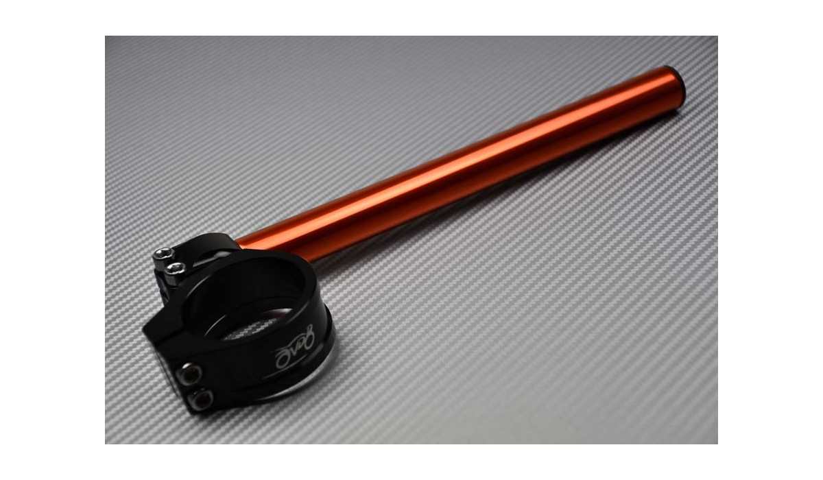 360° Adjustable AVDB Clip Ons handlebars 54mm 7 Colors BUELL X1 LIGHTNING - Picture 49 of 63