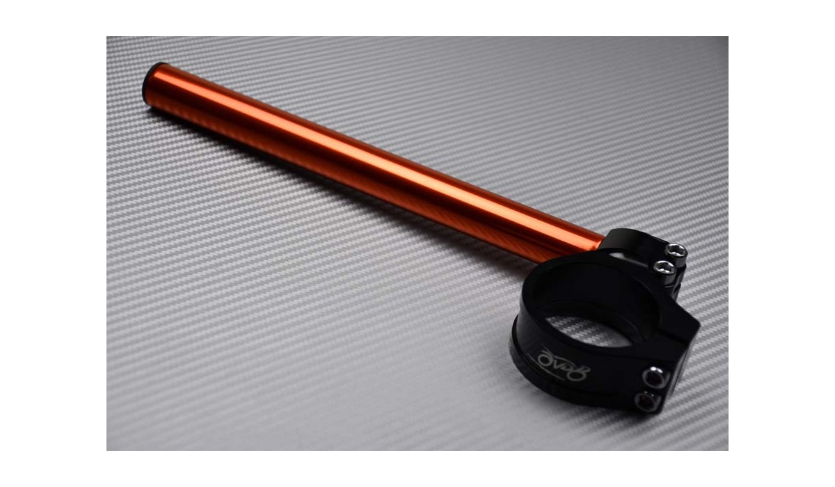 360° Adjustable AVDB Clip Ons handlebars 54mm 7 Colors BUELL X1 LIGHTNING - Picture 50 of 63