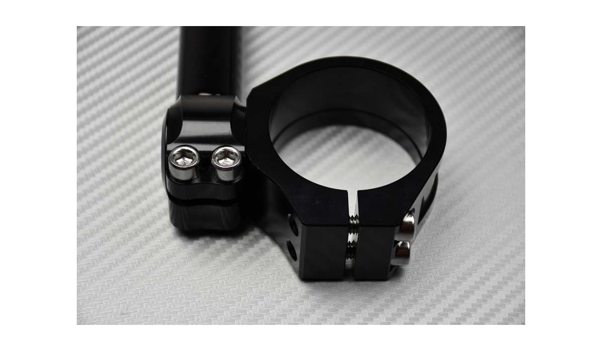 360° Adjustable AVDB Clip Ons handlebars 54mm 7 Colors BUELL X1 LIGHTNING - Picture 7 of 63