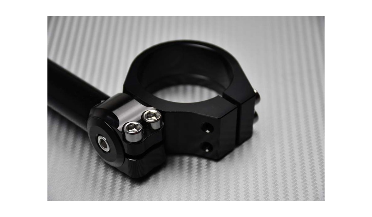 360° Adjustable AVDB Clip Ons handlebars 54mm 7 Colors BUELL X1 LIGHTNING - Picture 8 of 63