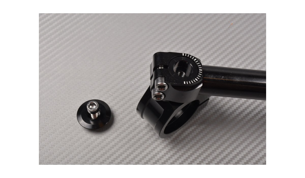 360° Adjustable AVDB Clip Ons handlebars 54mm 7 Colors BUELL X1 LIGHTNING - Picture 9 of 63