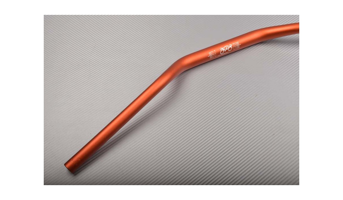 Guidon de cross aluminium anodisé bleu 22 - Partie Cycle - Pièces pour