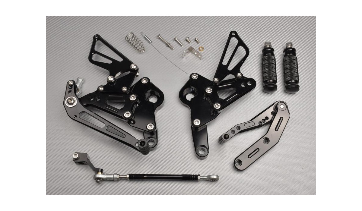 CNC Rearsets YAMAHA MT09 / FZ09 / TRACER & XSR 900 AVDB MOTO L