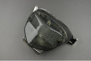 Clignotant LED avec feu arrière et feu stop compatible avec Suzuki GSX-S  1000 / F / GSX-S 750 Lumitecs KP40 teinté noir ✓ Achetez maintenant !