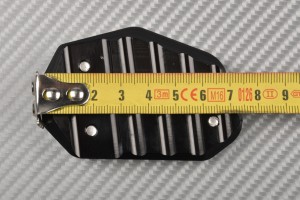 Anodised aluminum sidestand foot enlarger for many KAWASAKI