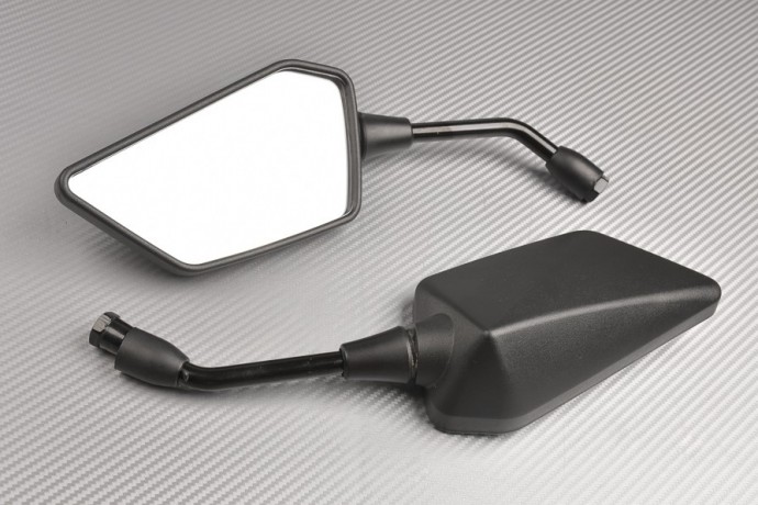 Pair of Aftermarket Rearview Mirrors with Integrated Turn Signals KAWASAKI ER6 N 2012 / 2016