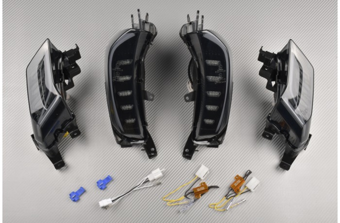 Lichtpaket + Blinker vorn und hinten mit Doppelfunktion YAMAHA TMAX 530 2017 - 2019