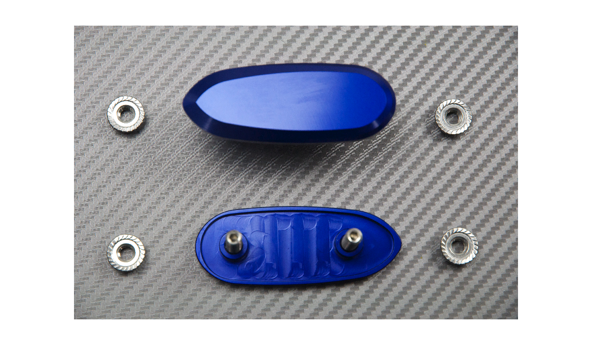 Tappi Specchietti Moto In Alluminio CNC - Filettatura M10 Orario, Universali, Decorativi E Antipolvere - Foto 13