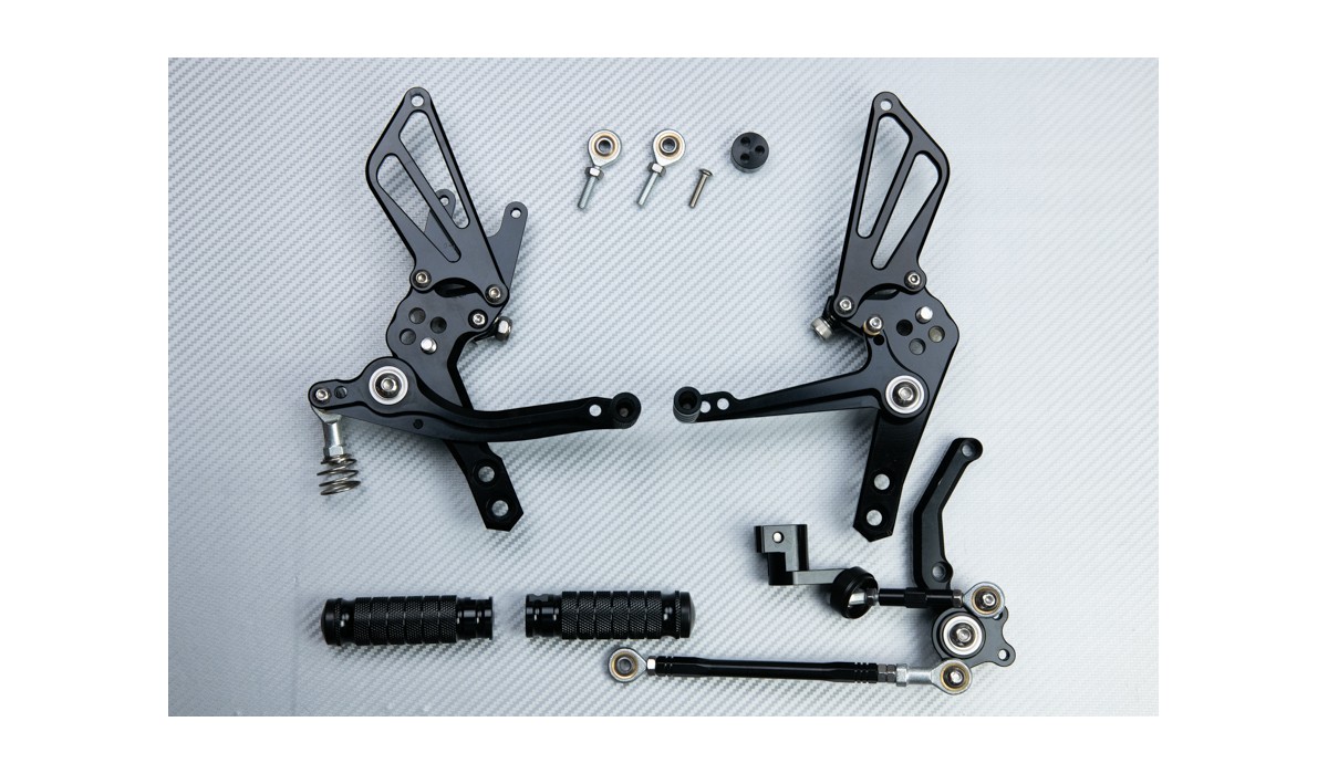 Rearsets KTM DUKE / R 690 2012 2018 AVDB MOTO L'ACCESSOIRE À PRIX