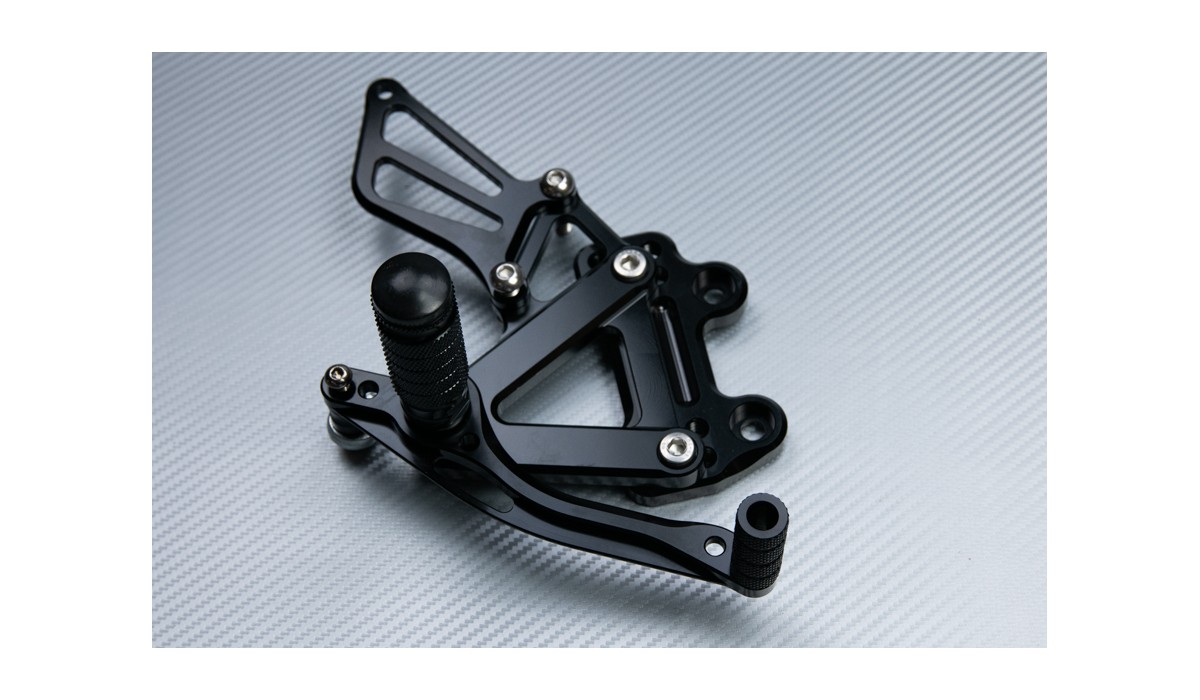 Rearsets KAWASAKI ZX6R ZX9R 1998 2003 AVDB MOTO L'ACCESSOIRE À PRIX