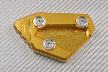Anodised aluminum sidestand foot enlarger SUZUKI GSXR 1000 2009 - 2021