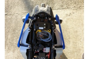 Maniglie passeggero posteriore in alluminio anodizzato YAMAHA MT09 / SP 2017 - 2020