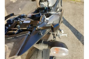 Anodized aluminum rear passenger hand grip YAMAHA MT09 / SP 2017 - 2020