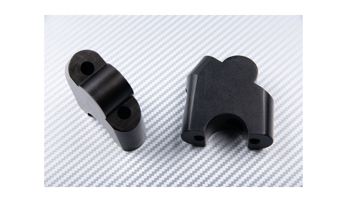 Specific handlebar risers BMW F800R 2014 2016 AVDB MOTO L