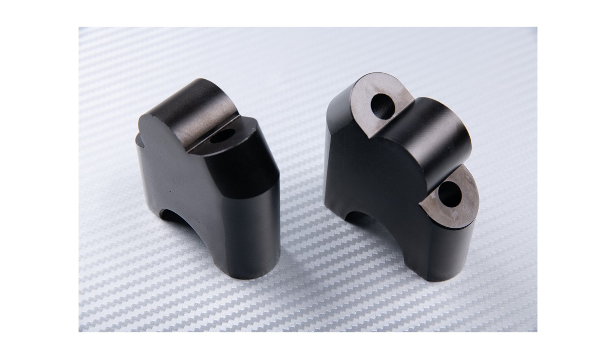 Specific handlebar risers BMW F800R 2014 2016 AVDB MOTO L