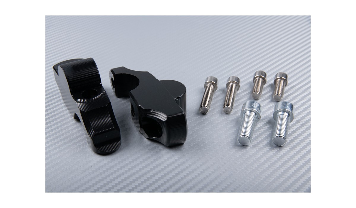 Specific handlebar risers BMW R NINE T / R1200 SCRAMBLER / PURE / URBAN