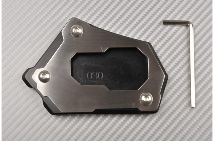 Anodised aluminum sidestand foot enlarger BMW R1200GS / R1250GS / HP / Adventure 2014 - 2021