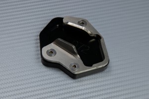Anodised aluminum sidestand foot enlarger TRIUMPH TIGER 800 XR 2017 - 2018