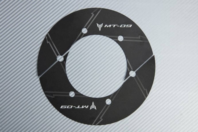 Tapa Corona de aluminio anodizado YAMAHA MT09 / Tracer / XSR 900 2013 - 2021