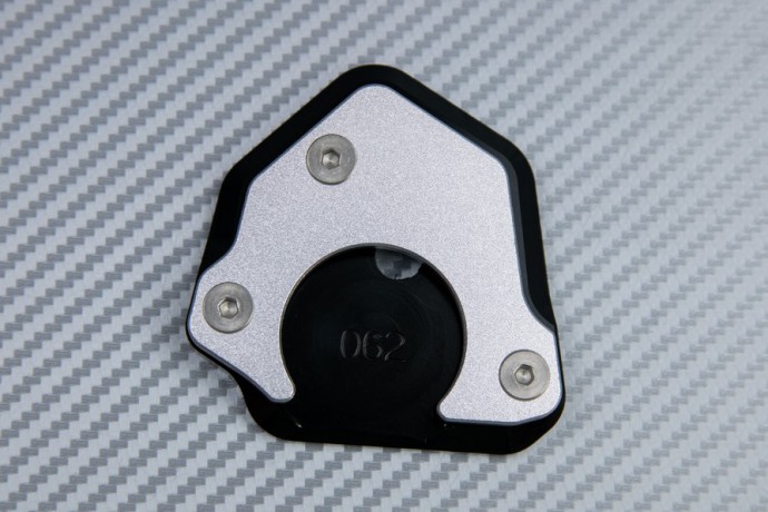 Élargisseur De Béquille Pour BMW K1300S, K1200S, K1200R - Aluminium Anodisé Noir - Augmente La Stabilité, évite La Chute