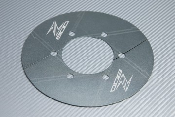 Transmission belt cover in anodised aluminum KAWASAKI Z800 2013 - 2016