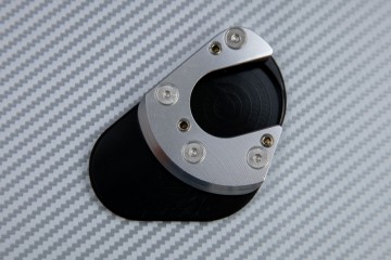 Anodised aluminum sidestand foot enlarger KTM DUKE 125 200 390 690 / R / Enduro / SuperMoto / Adventure 950 / 990