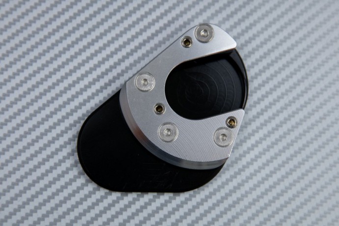 Anodised aluminum sidestand foot enlarger KTM DUKE 125 200 390 690 / R / Enduro / SuperMoto / Adventure 950 / 990