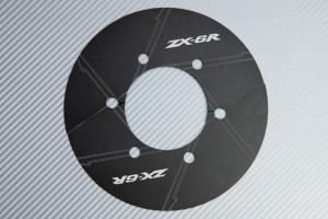 Cache Couronne en aluminium anodisé KAWASAKI ZX6R 2005 - 2021