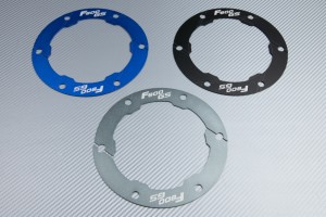 Transmission belt cover in anodised aluminum BMW F800 / F700 GS 2013 - 2018