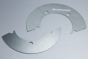 Transmission belt cover in anodised aluminum BMW S1000 R / RR / XR
