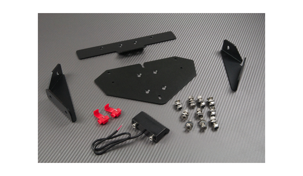 Specific License Plate Holder for KAWASAKI ZZR 1400 NINJA ZX14 2006