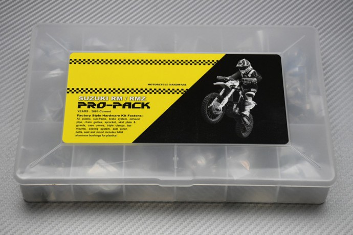 Juego De Tornilleria Cross Completos Suzuki Rm Rmz Dr Drz 80 85 125 250 350 450 650 Avdb Moto L Accessoire A Prix Motard