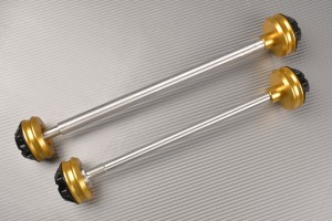 Kit topes de protección anticaída horquilla + basculante YAMAHA R1 / R1M 2015 - 2021 & MT10 / SP / Tourer