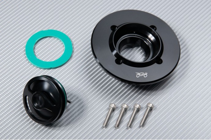 Tankdeckel AVDB mit Schnellverschluss APRILIA RSV4 / RSV 1000 / TUONO