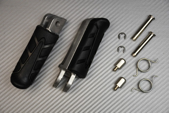 Coppia poggiapiedi / pedane anteriore per Honda