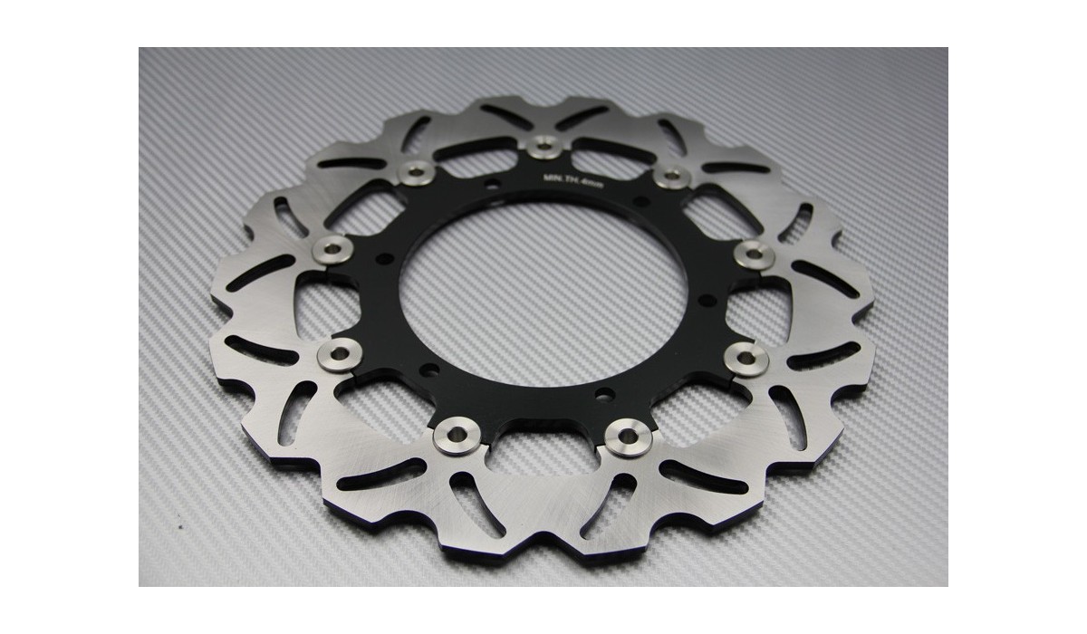 Pair of Front Wave brake discs 300 mm many YAMAHA