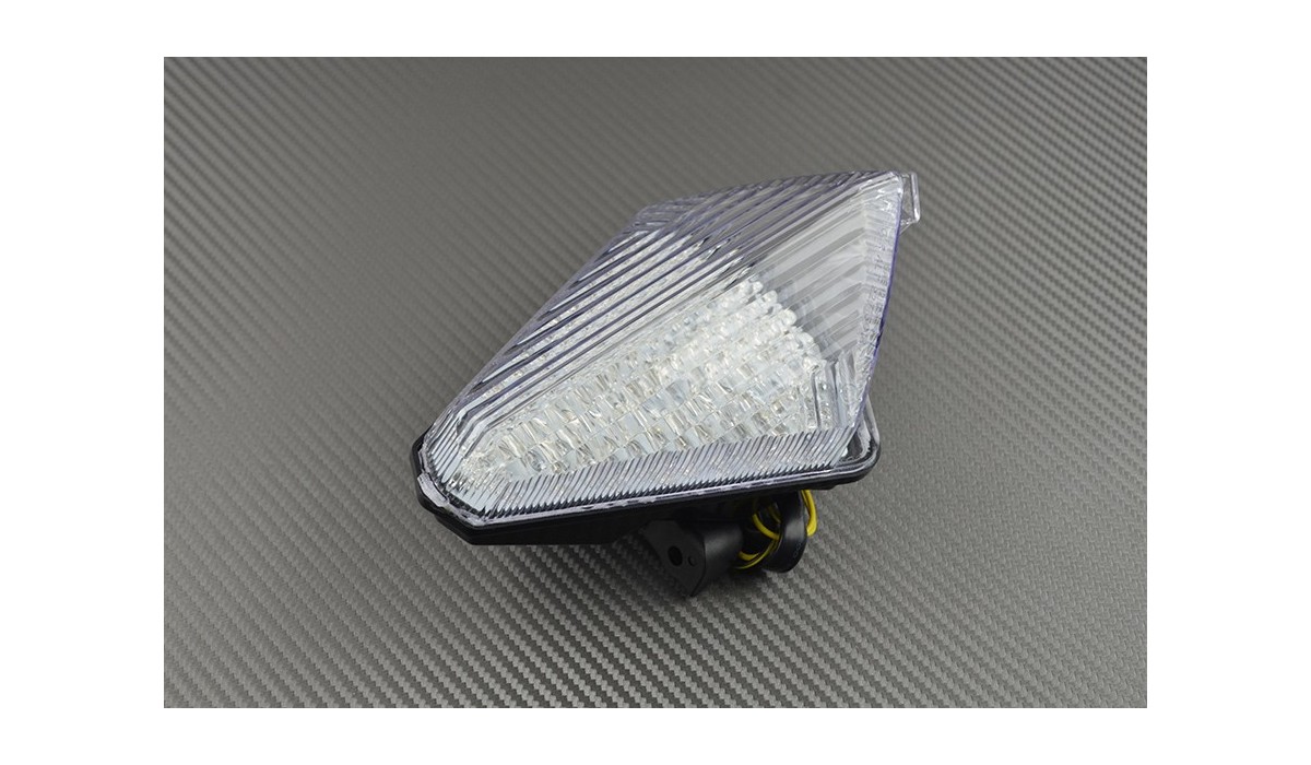 Fanale Posteriore Per Yamaha XJ6 2009-2014 - Con Frecce Integrate, Fumè Chiaro - Foto 2