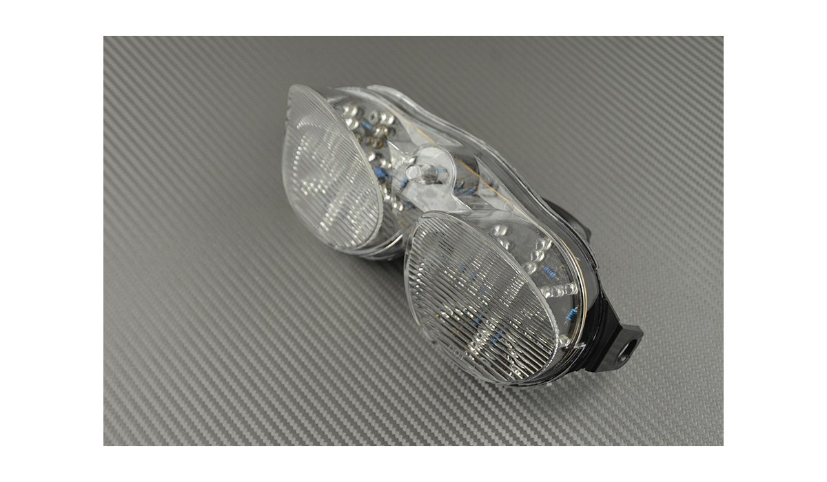 FANALE POSTERIORE A LED CON INDICATORI DI DIREZIONE INTEGRATI YAMAHA R1 2004-2006 - Euro 59.84