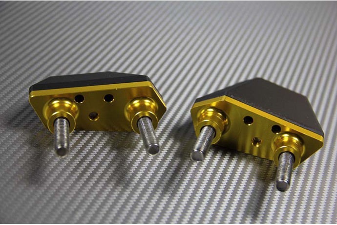 Tampons de protection KAWASAKI Z750 / Z750R / Z800 Z800-E