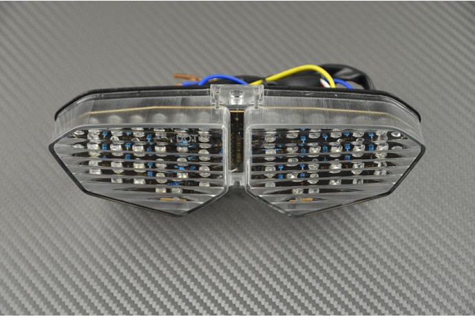 stop LED clignotants intégrés clair Yamaha Raptor 700 2011-2015 Feu arrière 