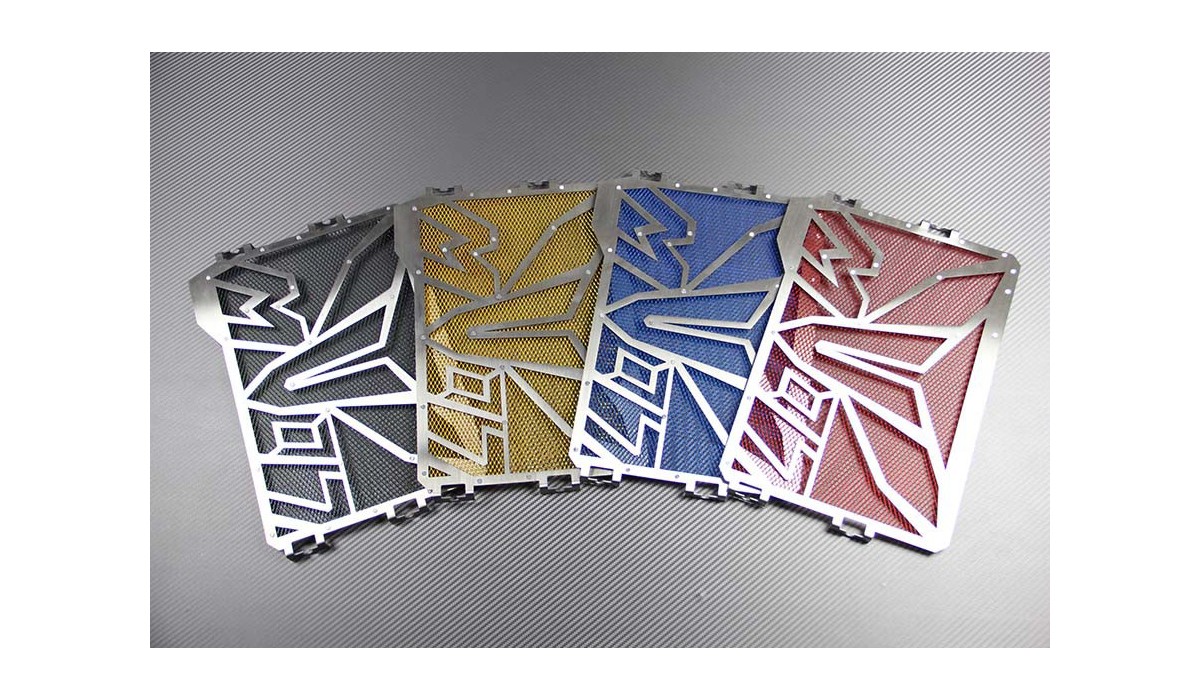 Griglia Protezione Radiatore Per Moto Yamaha MT-07 2018-2023 - In Alluminio CNC, Antiruggine - Foto 7