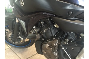Pair of Frame Sliders / Crash Pads for YAMAHA MT07 2014 - 2021 / Tracer MT-07 / XSR 700